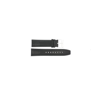 Horlogeband Festina F20339-6 / F20339-R Leder Zwart 23mm
