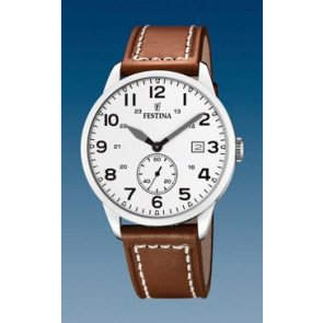 Horlogeband Festina F20347-5 Leder Bruin