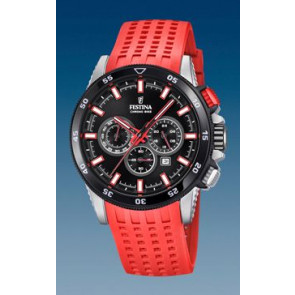 Horlogeband Festina F20353-8 / F20353-C Silicoon Rood 22mm