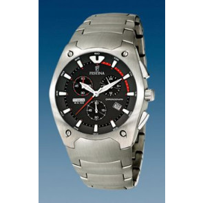 Horlogeband Festina F6718/1 Titanium Grijs