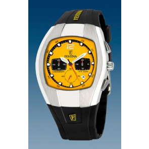 Horlogeband Festina F6720-2 Rubber Zwart