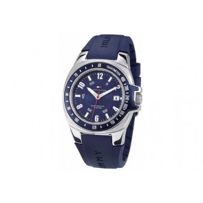Horlogeband Tommy Hilfiger F90271 Rubber Blauw