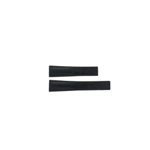 Horlogeband Tag Heuer WR2110.FC6164 Krokodillenleer Zwart 20mm