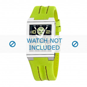 Festina horlogeband F16224-3 Leder Groen 14mm + standaard stiksel