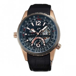 Horlogeband Orient FFT00008B0 Leder Bruin 22mm