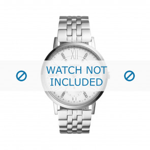 Fossil horlogeband ES4160 Staal Zilver 18mm