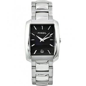 Horlogeband Fossil FS4009 Roestvrij staal (RVS) Staal 12mm