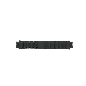Horlogeband Fossil FS4778 Roestvrij staal (RVS) Zwart 20mm
