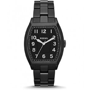 Horlogeband Fossil FS4883 Roestvrij staal (RVS) Zwart 20mm