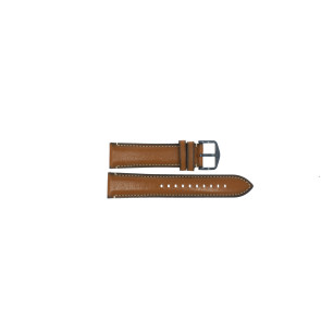 Horlogeband Fossil FS5151 Leder Bruin 22mm