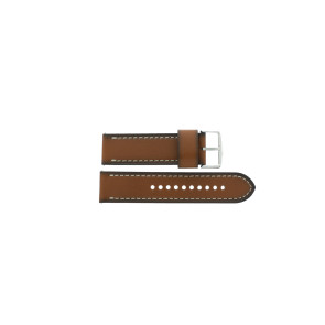 Horlogeband Fossil FS5232 / Machine Leder Cognac 24mm