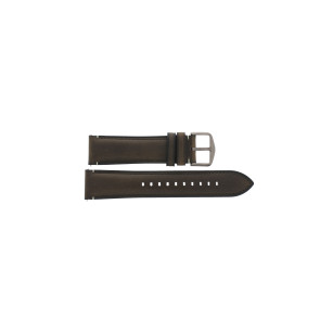 Horlogeband Fossil FS5344 Leder Bruin 22mm