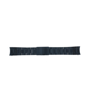 Horlogeband Fossil FS5345 Staal Blauw 22mm