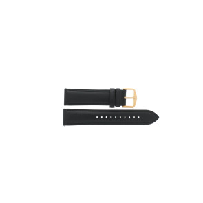 Horlogeband Fossil FS5381 / Neutra Leder Zwart 22mm