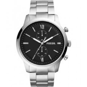 Horlogeband Fossil FS5546 Roestvrij staal (RVS) Staal 24mm