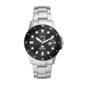 Horlogeband Fossil FS6032 / Fossil Blue Roestvrij staal (RVS) Staal 22mm