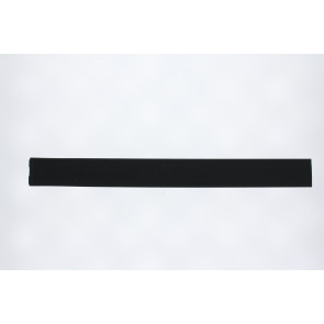 Horlogeband Tag Heuer WAE1113 / FT6004 Onderliggend Silicoon Zwart 22mm