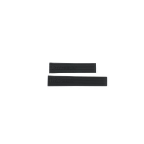 Horlogeband Tag Heuer CAH1012 Rubber Zwart 22mm