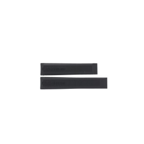 Horlogeband Tag Heuer WAK2180 / FT6027 Rubber Zwart 20mm