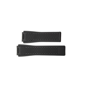 Horlogeband Tag Heuer CAR2A5A / FT6044 Rubber Zwart 22mm
