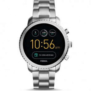 Horlogeband Fossil FTW4000 Roestvrij staal (RVS) Staal