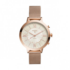 Horlogeband Fossil FTW5018 Staal Rosé 14mm