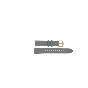 Horlogeband Fossil FTW6016 Silicoon Grijs 18mm