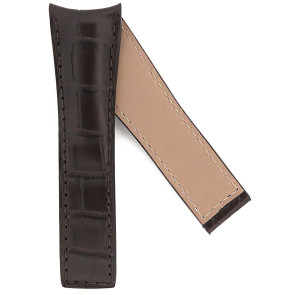 Horlogeband Tag Heuer FY6231 Krokodillenleer Bruin