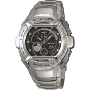Casio horlogeband 10109619 G-Shock Staal Zilver 16mm 