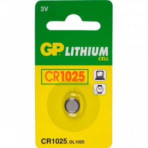 GP Knoopcel Batterij CR1025 - 3v