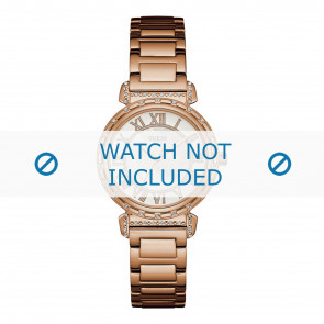 Guess horlogeband W0831L2 South Hampton Staal Rosé 16mm