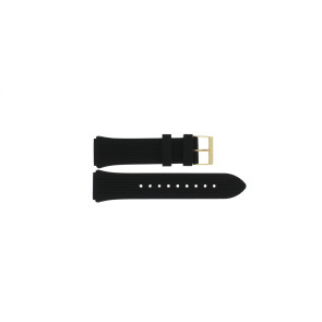 Horlogeband Guess GW0030L2 / W0030L2 / Athena Rubber Zwart 21mm