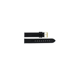 Horlogeband Guess GW0098L3 / W0098L3 / Sugar Leder Zwart 16mm