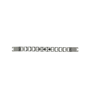 Horlogeband Guess GW0112L1 / Mini Luxe Roestvrij staal (RVS) Staal 3mm