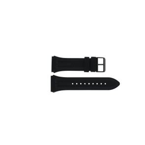 Horlogeband Guess GW0422G2 / W0422G2 / Phoenix Rubber Zwart 27mm