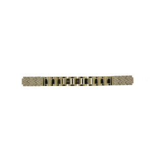 Horlogeband Guess GW0476L2 / Treasure Staal Doublé 9mm