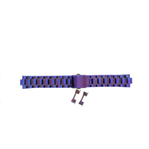 Horlogeband Guess GW0483L5 / SOL Staal Violet 20mm