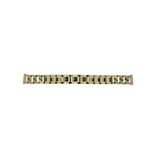 Horlogeband Guess GW0546L2 / Serena Staal Doublé 16mm