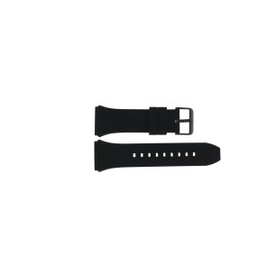 Horlogeband Guess GW0564G2 / W0564G2 / TREND Rubber Zwart 27mm
