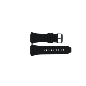 Horlogeband Guess GW0633G1 / W0633G1 / Exposure Rubber Zwart 24mm