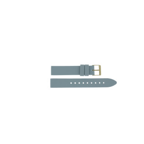 Horlogeband Guess GW0678L1 / W0678L1 / Mini Wonderlust Rubber Lichtblauw 16mm