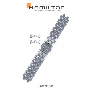 Horlogeband Hamilton H32716159 / H695327102 Staal 23mm