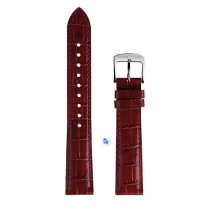 Horlogeband Hamilton H690134104 Leder Rood 18mm