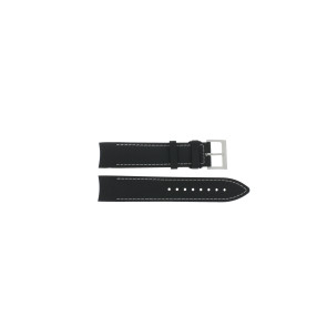 Horlogeband Hamilton H691776100 / H691776100 / Khaki Aviation Rubber Zwart 21mm
