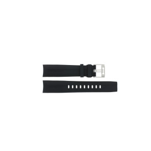 Horlogeband Hamilton H76714335 Rubber Zwart 22mm