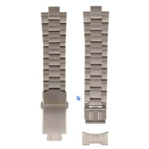 Horlogeband Hamilton H695776100 / Khaki Navy Staal 21mm