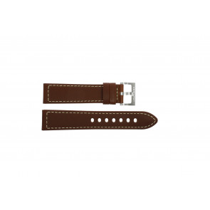 Horlogeband Hamilton H764120L / H600.704.104 / H600704104 Leder Bruin 20mm