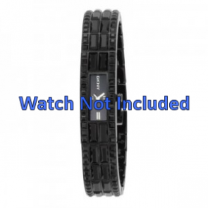 Horlogeband DKNY NY3897 Staal Zwart 12mm