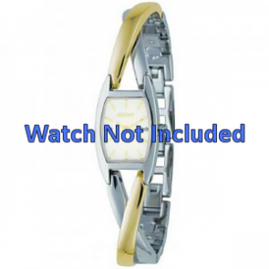 Horlogeband (Band + Kastcombinatie) DKNY NY4634 Case / Strap Staal Bi-Color 13mm