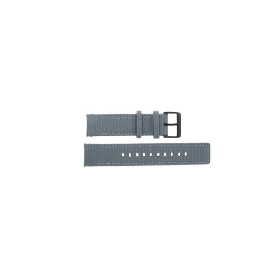 Horlogeband Hugo Boss HB-142-1-29-2395 / HO1512666 Textiel Grijs 20mm